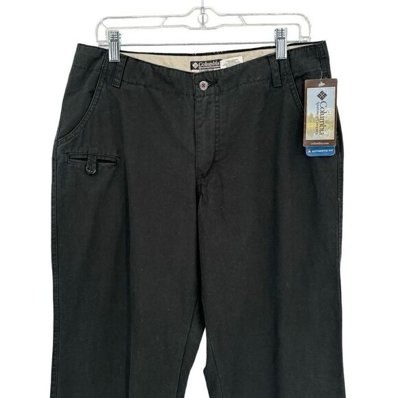 Columbia Sportswear Authentic Fit Women's Pants Black Size 10 NWT - Picture 3 of 8